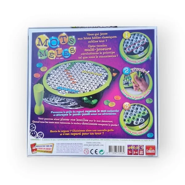 Mots mêlés Goliath