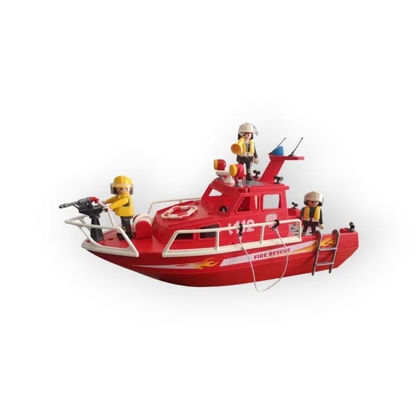 Bateau Pompiers Playmobil 3128