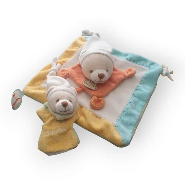 Doudou plat Ours Doudou et compagnie