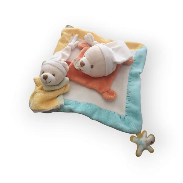 Doudou plat Ours Doudou et compagnie