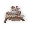 Doudou plat marionnette Girafe Nicotoy