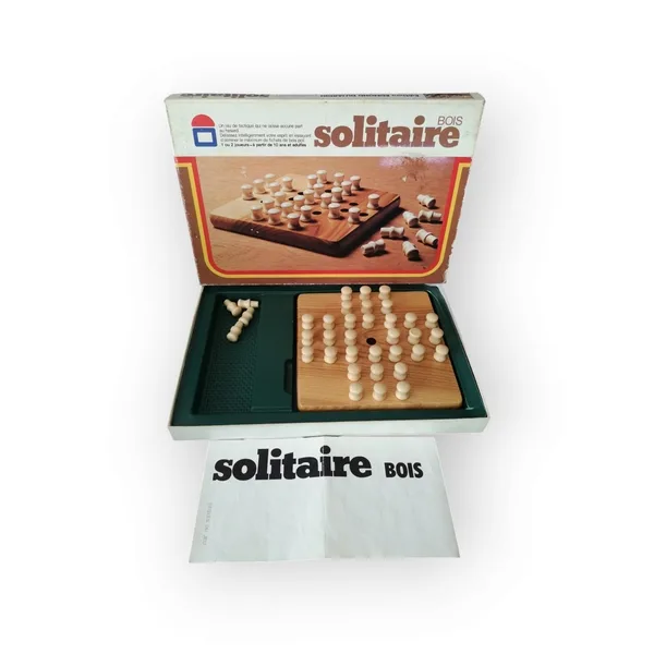 Solitaire en bois Edmond Dujardin