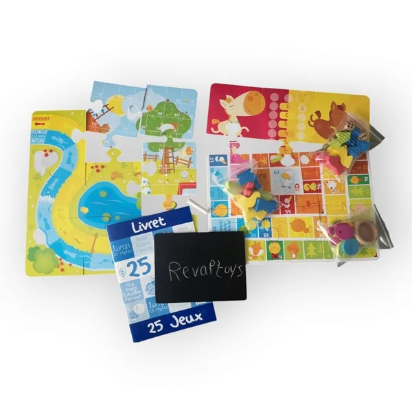 Coffret 25 jeux pour les petits House of Toys