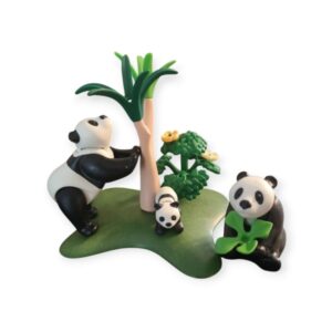 Couple de pandas avec bébé Playmobil 6652