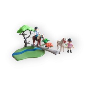 Enfants avec poneys Playmobil 