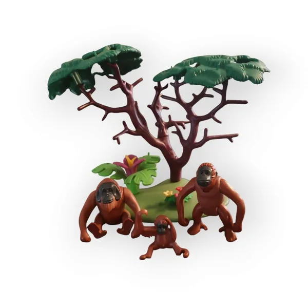 Famille d'Orangs-outangs Playmobil 6648