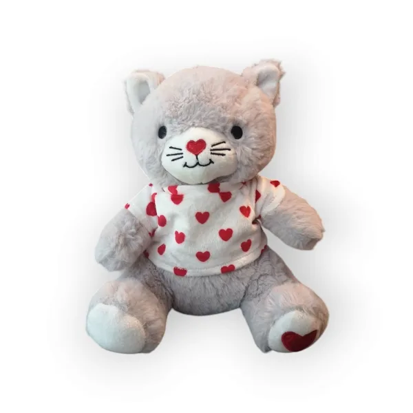 Peluche chat nez cœur Françoise Saget