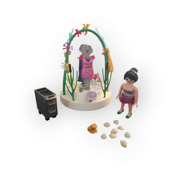 Styliste avec podium lumineux Playmobil 5489