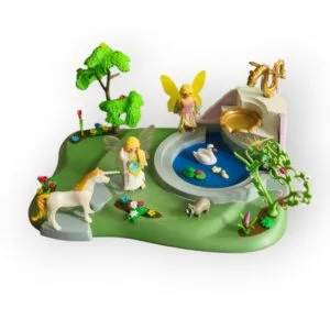 Fontaine Enchantée avec Fées et Licorne Playmobil