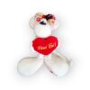 Peluche Diddlina avec cœur Depesche 