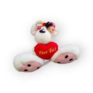 Peluche Diddlina avec cœur Depesche 