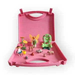 Valisette Jardin des fées avec animaux Playmobil