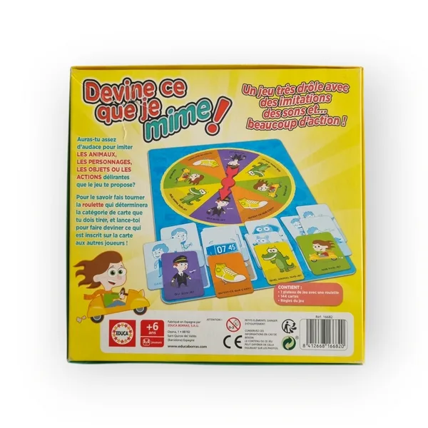 Devine ce que je mime EDUCA