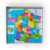 Les régions de France Puzzle géographique Volumétrix