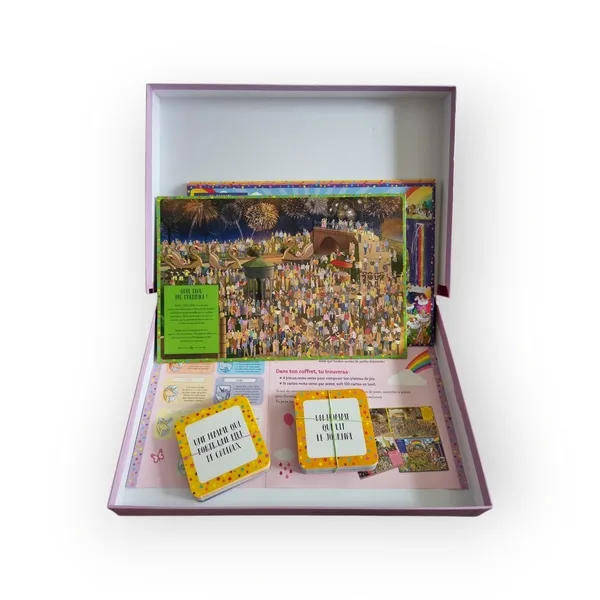 Mon jeu cherche et trouve des licornes Deux coqs d'or