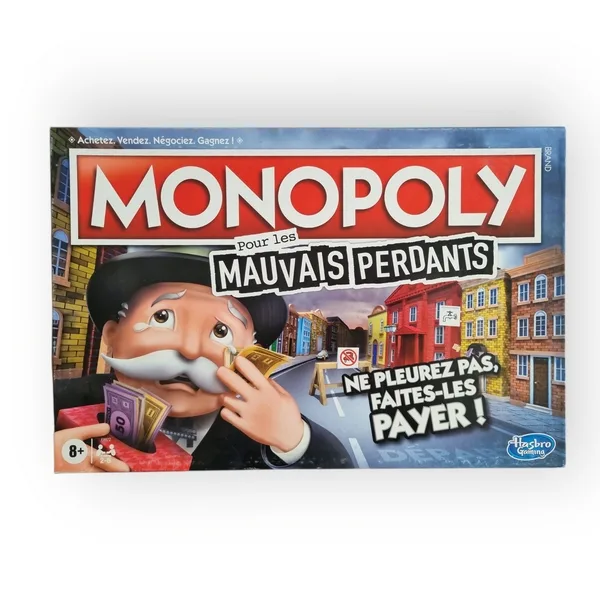 Monopoly pour les mauvais perdants Hasbro