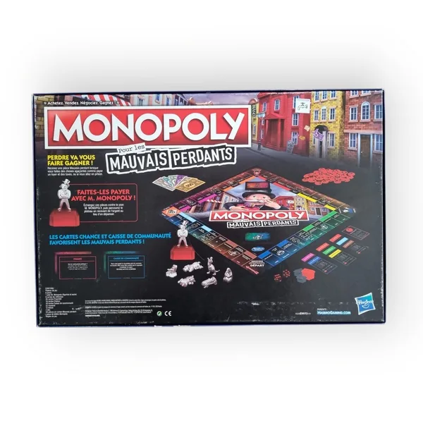 Monopoly pour les mauvais perdants Hasbro