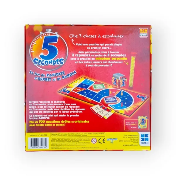 5 Secondes MEGABLEU