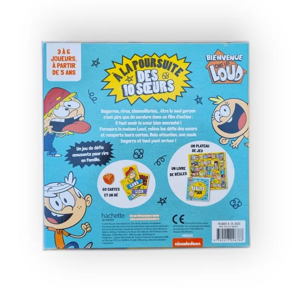 Bienvenue chez les Loud A la poursuite des 10 sœurs Hachette