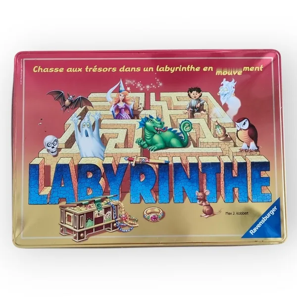 Labyrinthe 25e anniversaire boîte métallique Ravensburger