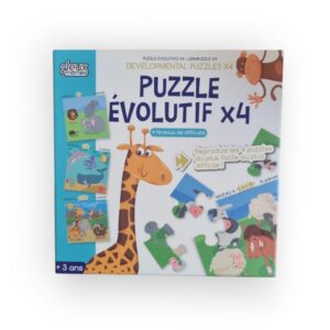 4 Puzzles évolutifs Jeux 2 mômes