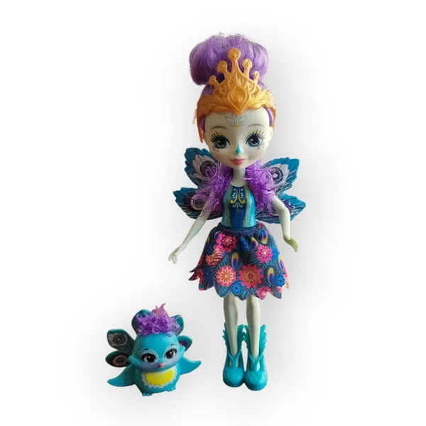 Mini poupée Enchantimals Patter Paon Mattel
