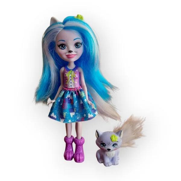 Mini poupée Enchantimals Winsley Loup Mattel