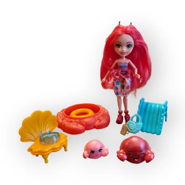 Playset Enchantimals La plage des crabes Mattel