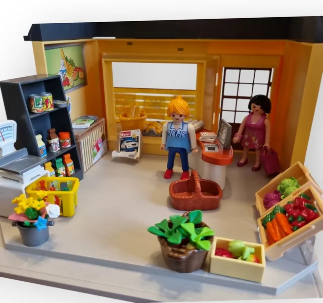 Epicerie Playmobil 70375