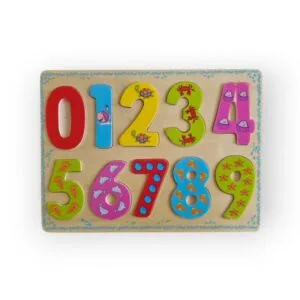 Puzzle en bois chiffres Smali