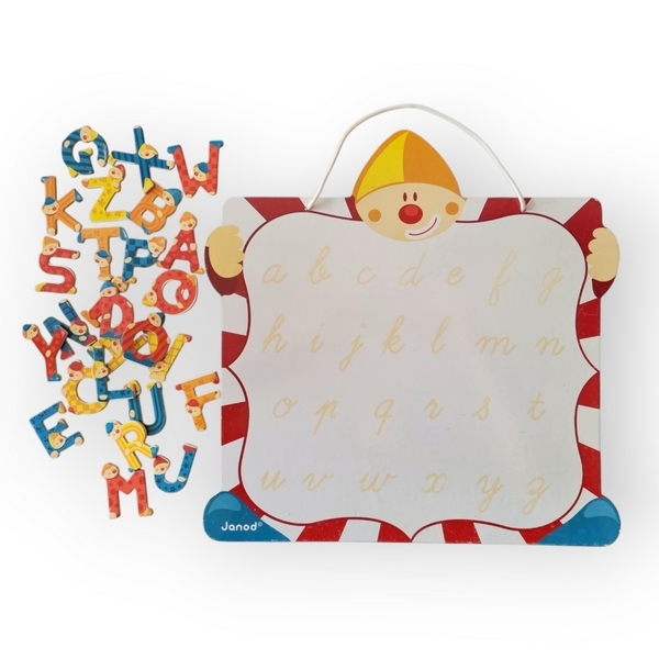 Tableau ABC Clown Magnet Janod