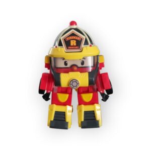 Véhicule transformable 2 en 1 Roy le pompier Robocar Poli