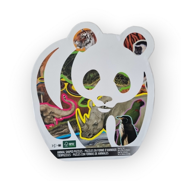 12 Puzzles en forme d'Animaux WWF