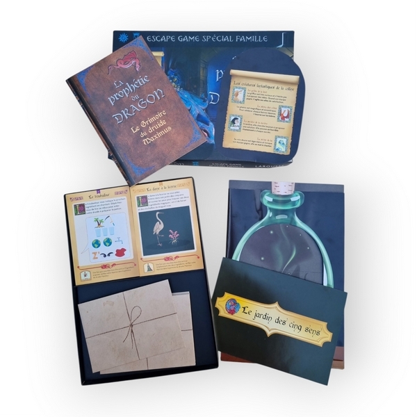 ESCAPE GAME spécial famille La prophétie du dragon Larousse