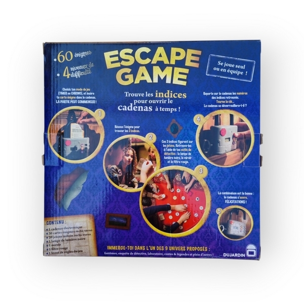 Escape Game Le cadenas électronique Dujardin