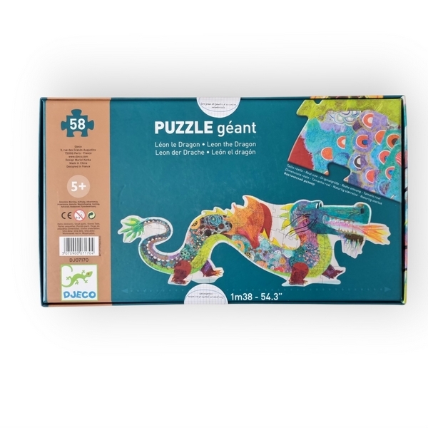 Puzzle géant Léon le dragon Djeco