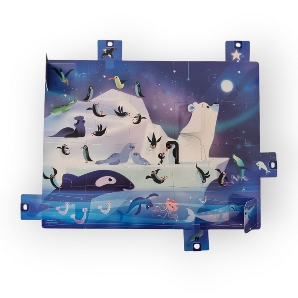 Puzzle surprise géant à la belle étoile Janod