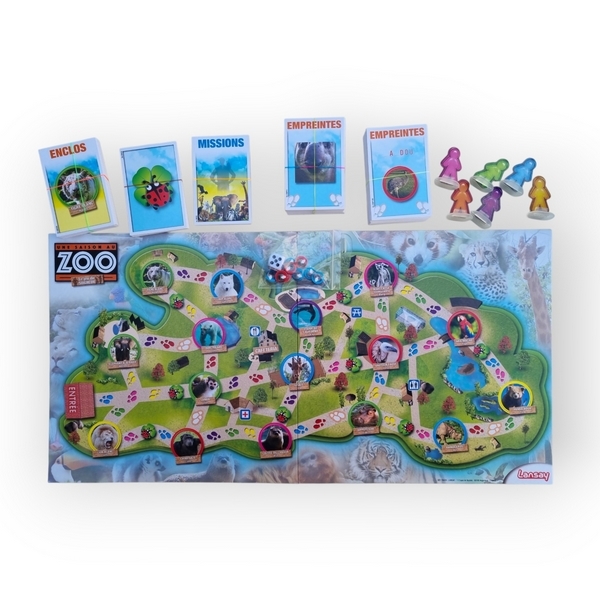 Une saison au zoo Jeu du soigneur Lansay