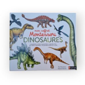 Mon coffret Montessori Dinosaures Nathan