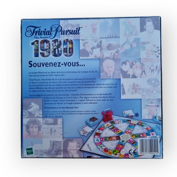 Trivial Pursuit Nos Années 1980 Hasbro