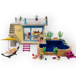 Bungalow avec piscine Playmobil 70435