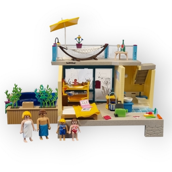 Bungalow avec piscine Playmobil 70435